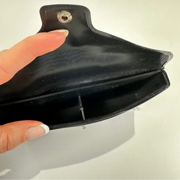 Shuron Vintage Browline Eyeglasses Black Metal Frame - Picture 10 of 12